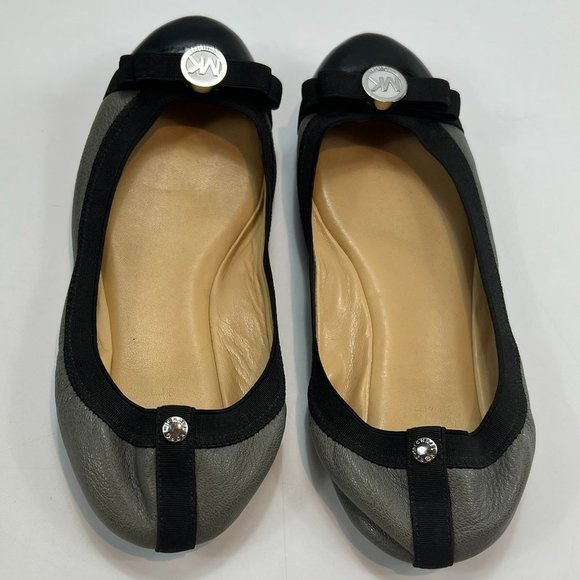 Michael Kors Dixie Leather Ballet Flat - Picture 3 of 15